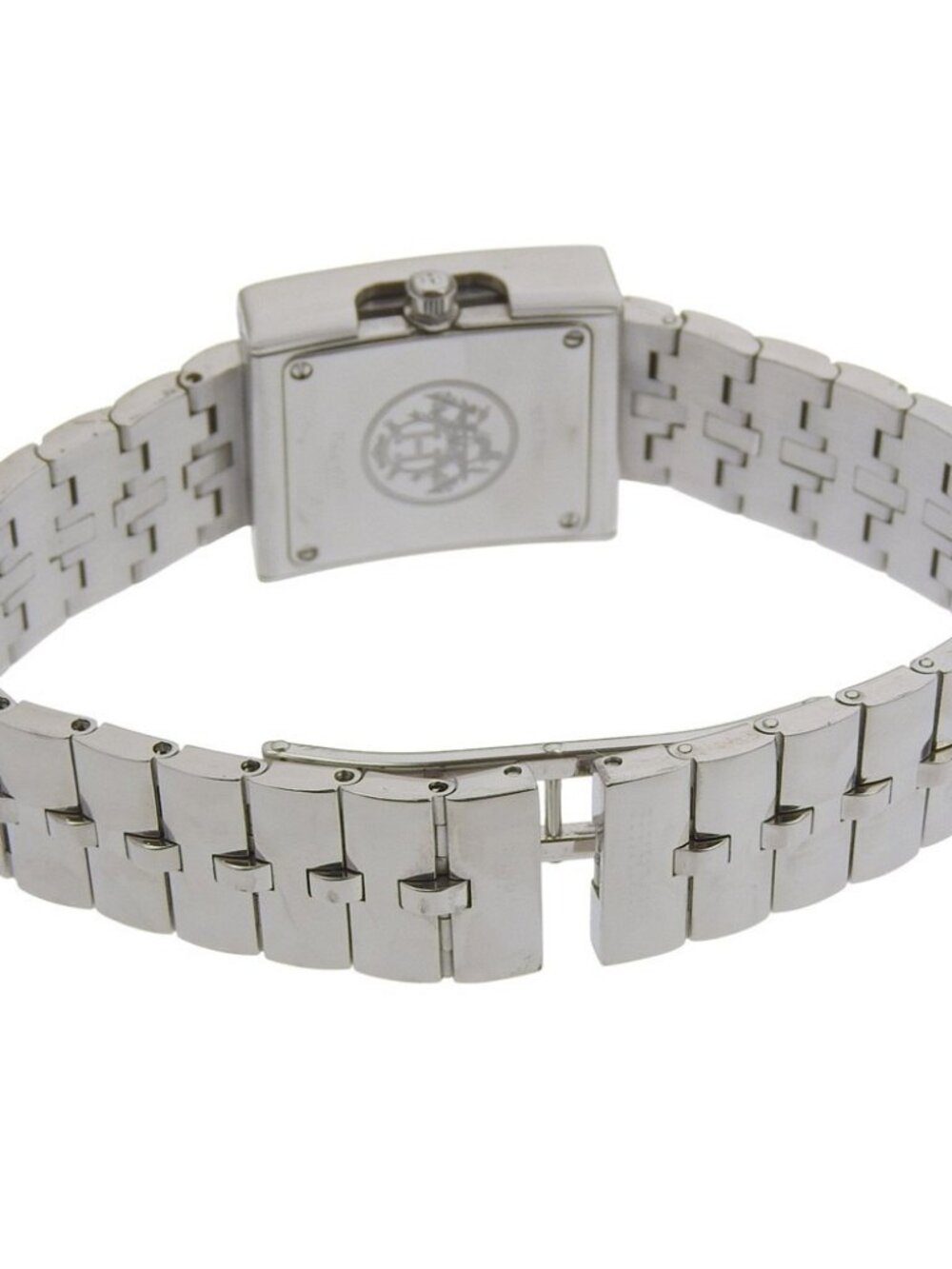 HERMES Belt watch Watches BE1.110 whiteDial Stainless Steel Quartz Analog ... - Picture 12 of 13
